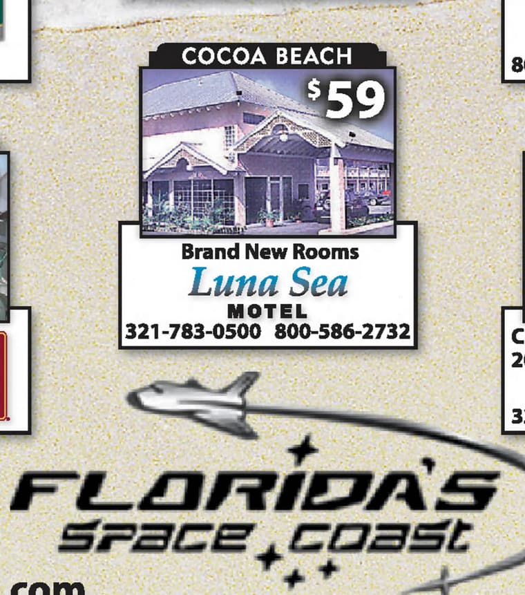 The Orlando Sentinel 2004: Cocoa Beach — $59 — Brand New Rooms